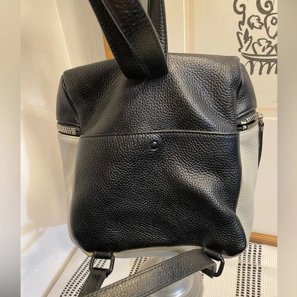 KARA Black and Gray Women's Backpack - Picture 4 of 13